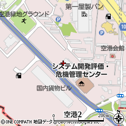 大阪府池田市空港周辺の地図