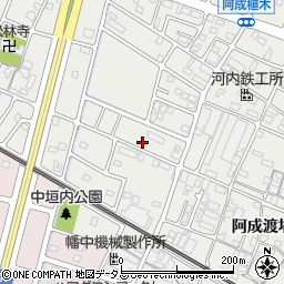 兵庫県姫路市飾磨区阿成渡場104周辺の地図