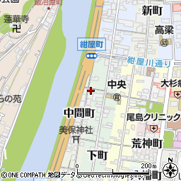 岡山県高梁市中間町5周辺の地図