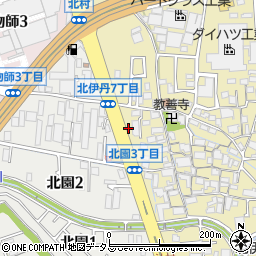 辰長建設株式会社　本社周辺の地図