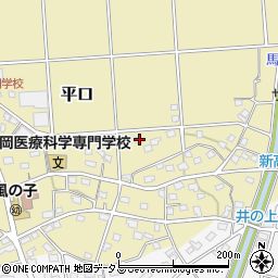 静岡県浜松市浜名区平口1868周辺の地図