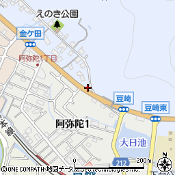兵庫県高砂市阿弥陀町阿弥陀2453周辺の地図
