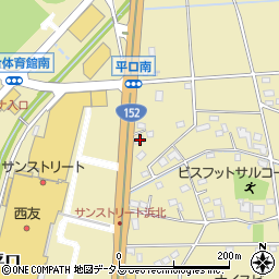 静岡県浜松市浜名区平口2496周辺の地図