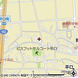 静岡県浜松市浜名区平口2465周辺の地図