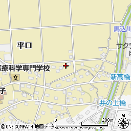 静岡県浜松市浜名区平口1862周辺の地図