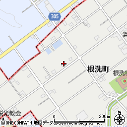 静岡県浜松市中央区根洗町515周辺の地図
