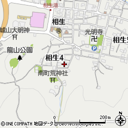 兵庫県相生市相生4丁目7周辺の地図
