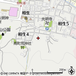 兵庫県相生市相生4丁目周辺の地図