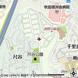大阪府吹田市長野東27-10周辺の地図