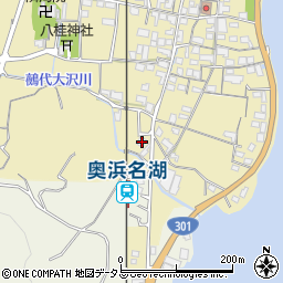 静岡県浜松市浜名区三ヶ日町鵺代799周辺の地図