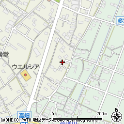 静岡県浜松市浜名区西美薗602-13周辺の地図