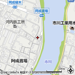 兵庫県姫路市飾磨区阿成渡場913-2周辺の地図