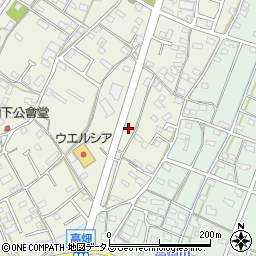 静岡県浜松市浜名区西美薗557-1周辺の地図