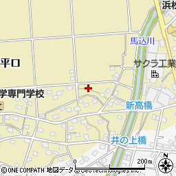 静岡県浜松市浜名区平口1855周辺の地図