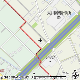 静岡県榛原郡吉田町神戸1277-1周辺の地図