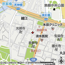 兵庫県姫路市飾磨区天神98周辺の地図