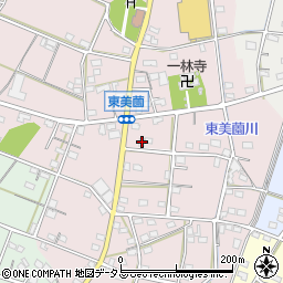 静岡県浜松市浜名区東美薗605-2周辺の地図