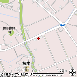 静岡県掛川市家代434周辺の地図