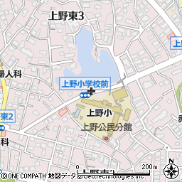 上野小前周辺の地図