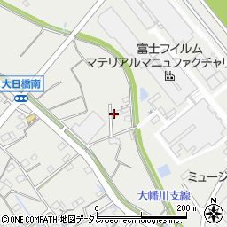 静岡県榛原郡吉田町大幡711-3周辺の地図