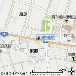 愛知県西尾市吉良町吉田須原109周辺の地図