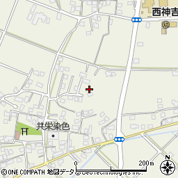 兵庫県加古川市西神吉町西村177周辺の地図