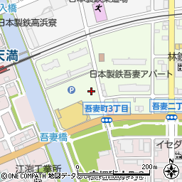 兵庫県姫路市広畑区吾妻町3丁目周辺の地図