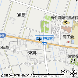 愛知県西尾市吉良町吉田須原112周辺の地図