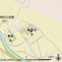 和気町立本荘小学校周辺の地図