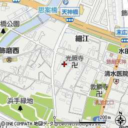 兵庫県姫路市飾磨区天神63周辺の地図