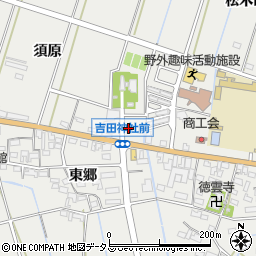 愛知県西尾市吉良町吉田須原114-3周辺の地図