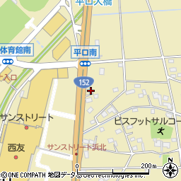 静岡県浜松市浜名区平口2492周辺の地図