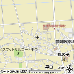 静岡県浜松市浜名区平口2419周辺の地図
