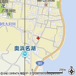 静岡県浜松市浜名区三ヶ日町鵺代775周辺の地図