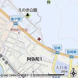 兵庫県高砂市阿弥陀町阿弥陀2451-3周辺の地図