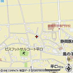 静岡県浜松市浜名区平口2455周辺の地図