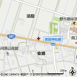 愛知県西尾市吉良町吉田須原106周辺の地図