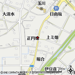 愛知県豊橋市石巻本町正円畑周辺の地図