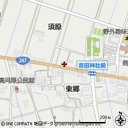 愛知県西尾市吉良町吉田須原65周辺の地図