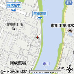 兵庫県姫路市飾磨区阿成渡場906周辺の地図