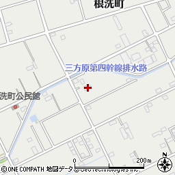静岡県浜松市中央区根洗町1132周辺の地図