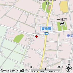 静岡県浜松市浜名区東美薗600-2周辺の地図