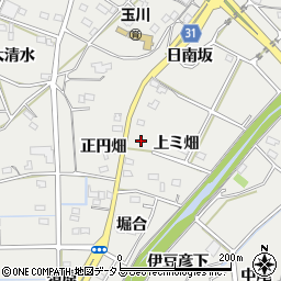愛知県豊橋市石巻本町上ミ畑周辺の地図