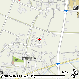 兵庫県加古川市西神吉町大国434-10周辺の地図