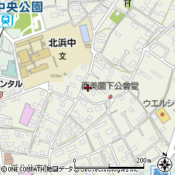 静岡県浜松市浜名区西美薗274周辺の地図