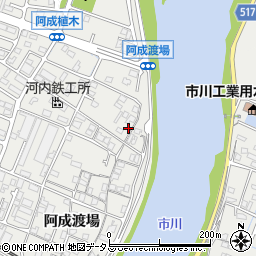 兵庫県姫路市飾磨区阿成渡場918-3周辺の地図