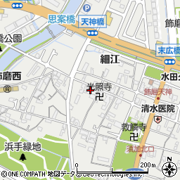 兵庫県姫路市飾磨区天神67周辺の地図