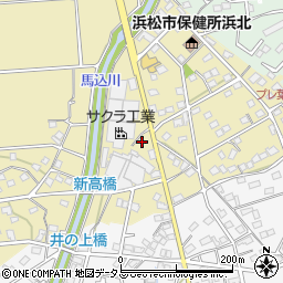 静岡県浜松市浜名区平口1679周辺の地図