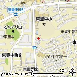 髪切床松田周辺の地図
