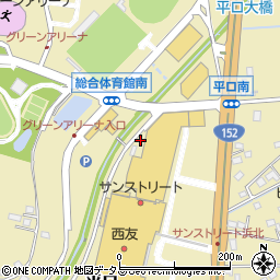 静岡県浜松市浜名区平口5782周辺の地図